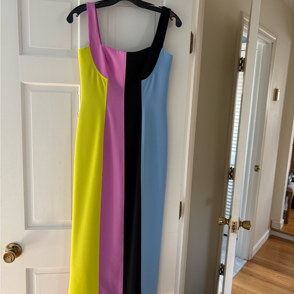 Colorful Sleeveless Dress